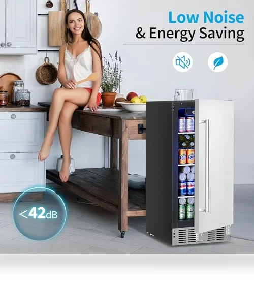 Undercounter Beverage Refrigerator — Drink Coolers, Feelfunn