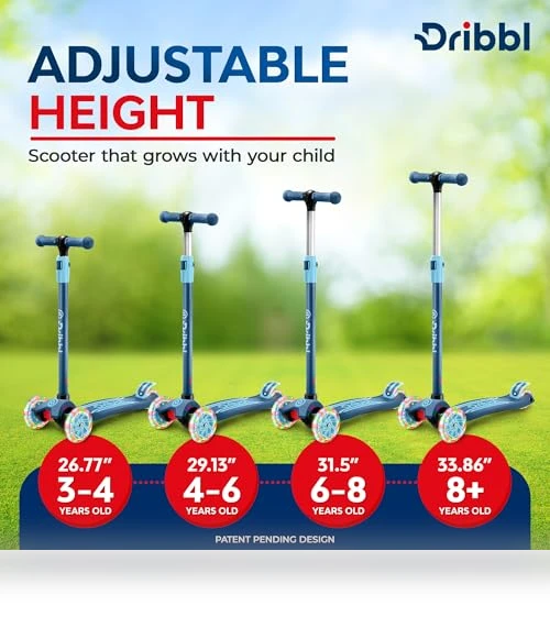 3-Wheel Kids Scooter — Electric Vehicles, Dribbl