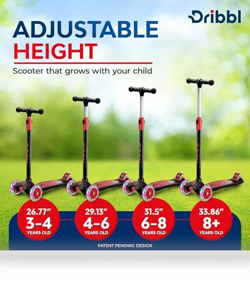 3-Wheel Kids Scooter — Electric Vehicles, Dribbl