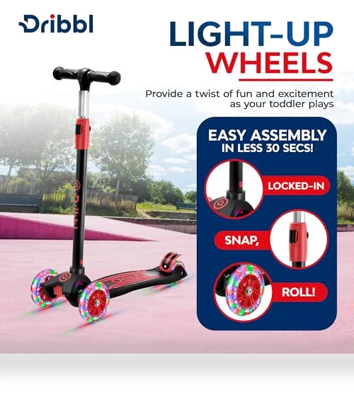 3-Wheel Kids Scooter — Electric Vehicles, Dribbl