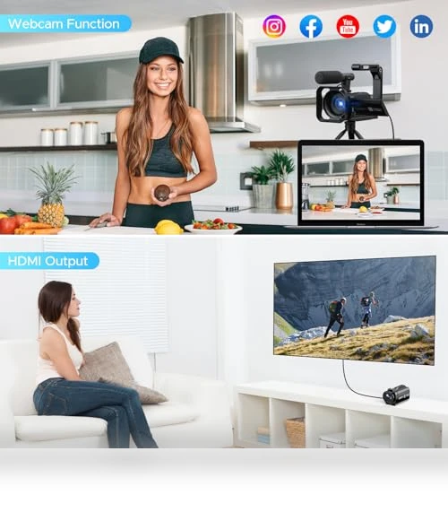 5K Video Camera Camcorder — Camcorder, FIREFOTO