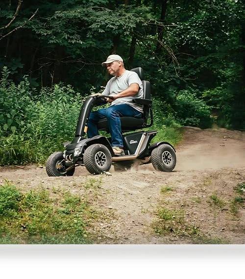 Baja Wrangler 2 Outdoor Scooter — Mobility Scooters, Pride Mobility