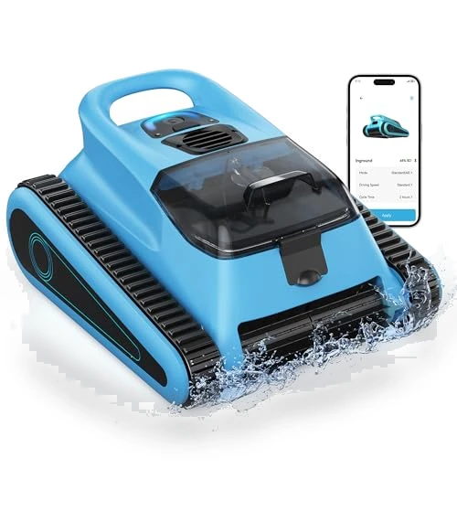 Cordless Pool Vacuum Robot — Automated Pool Maintenance, HISION
