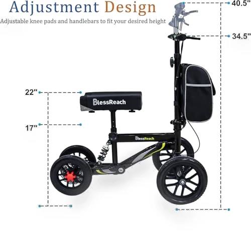 Deluxe Medical Scooter Double Handbrake — Mobility Equipment, BlessReach