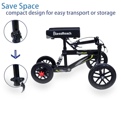 Deluxe Medical Scooter Double Handbrake — Mobility Equipment, BlessReach
