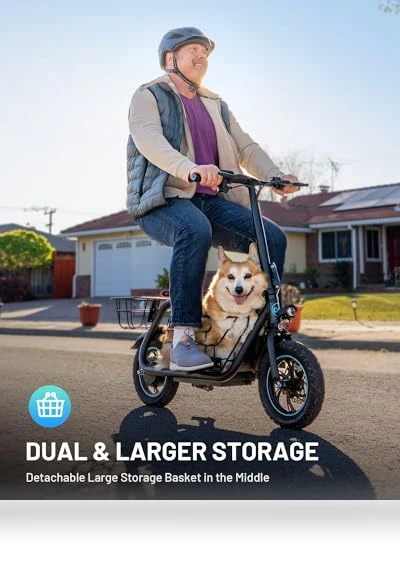 Electric Scooter with Seat — Electric Self-Balancing Scooters, Gyroshoes