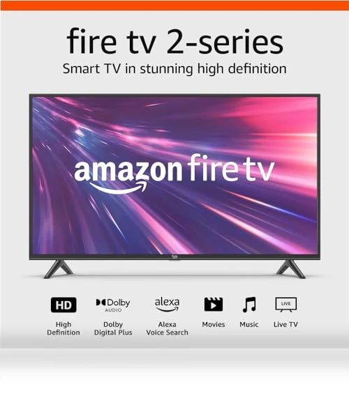 Fire TV 40" 2-Series HD smart TV — Television, Amazon