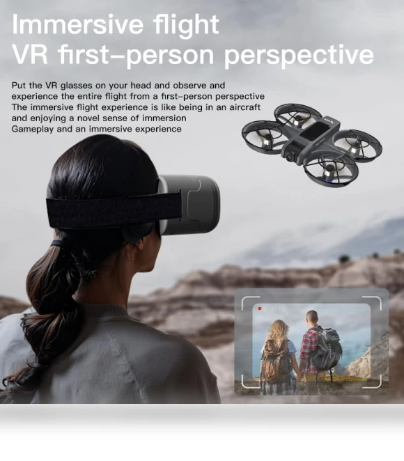 FPV Drone with VR Headset — Drones, EcuFlyAi