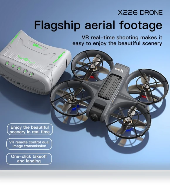 FPV Drone with VR Headset — Drones, EcuFlyAi