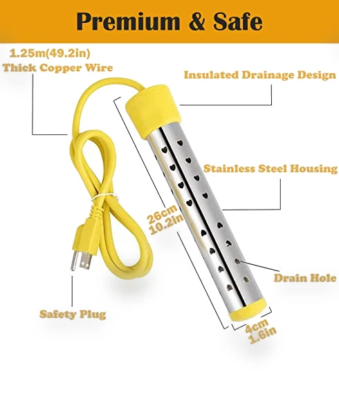 Immersion Water Heater — Portable Heating Solutions, Join Show