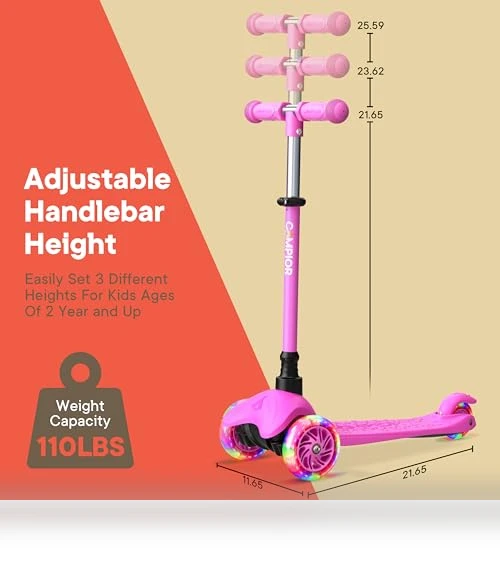Mini 3 Wheel Scooter for Kids — Electric Vehicles, Campior