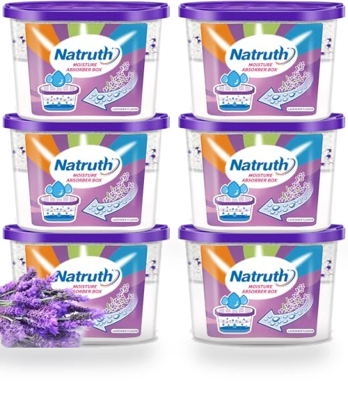 Moisture Absorbers With Lavender Scent — Air Moisture Control, NATRUTH