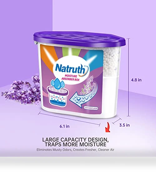 Moisture Absorbers With Lavender Scent — Air Moisture Control, NATRUTH