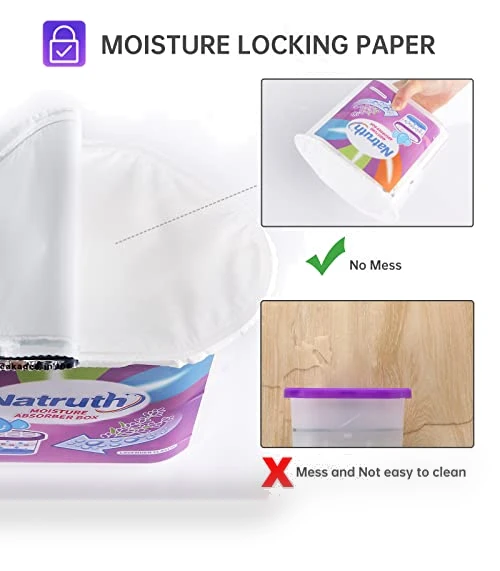 Moisture Absorbers With Lavender Scent — Air Moisture Control, NATRUTH