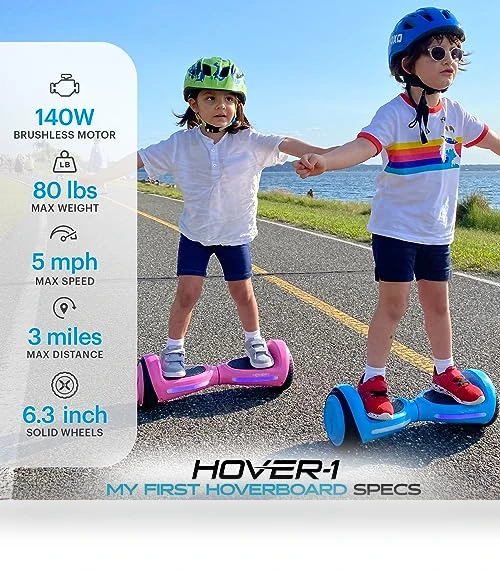 My First Hoverboard Electric Self-Balancing Hoverboard for Kids — Electric Self-Balancing Scooters, Hover-1