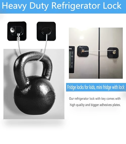 Refrigerator Lock — Cabinet Safety Solutions, YEYA