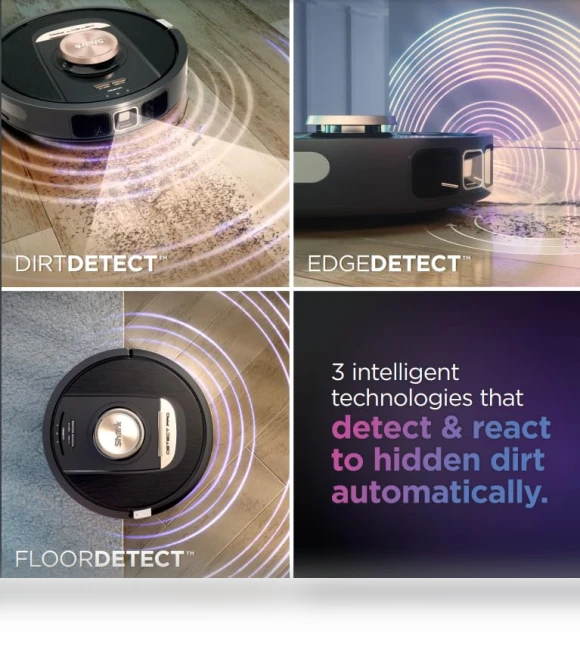 Self-Empty Robot Vacuum — Smart Cleaning Robots, Shark