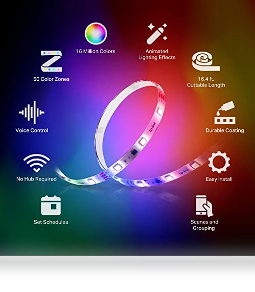 Smart LED Light Strip — LED Strips, Kasa Smart
