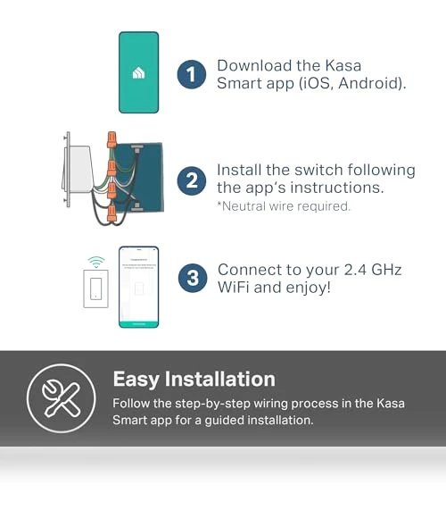 Smart Light Switch — Dimmer Switches, TP-Link