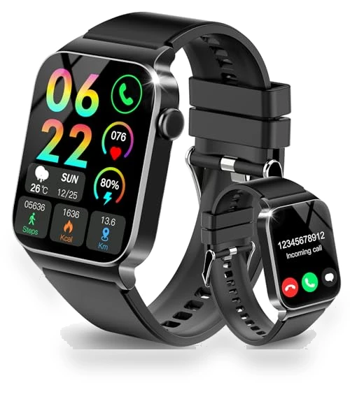 Smart Watch with Bluetooth Call and Health Monitoring — Smartwatches, STECEi