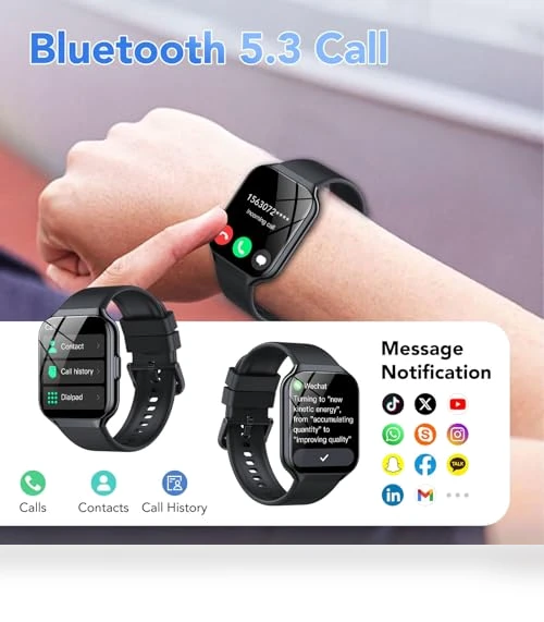 Smart Watch with Fitness Tracker — Smartwatches, QCOQ