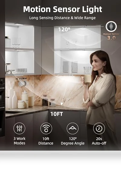 Under Cabinet Lights — Step Lights, EZVALO