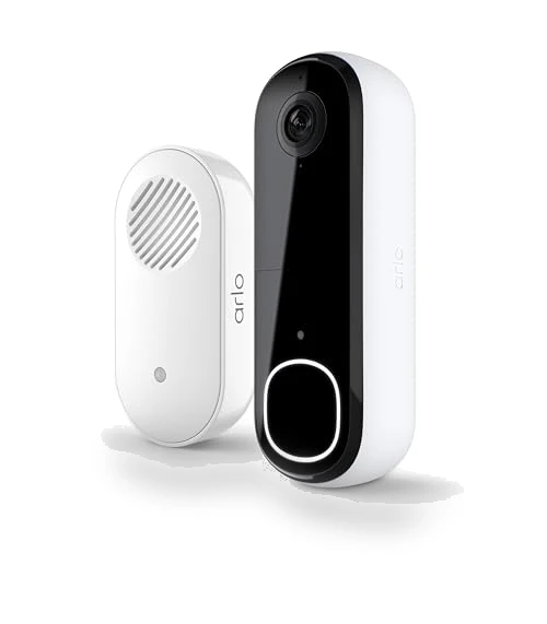 Video Doorbell 2K & Chime 2 Bundle — Smart Home Security, Arlo