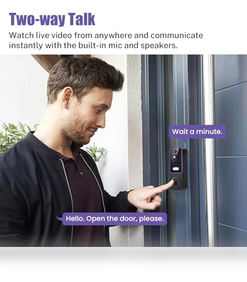 Video Doorbell Camera — Smart Home Security, BoldHero