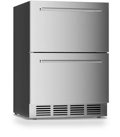 Weather Proof Stainless Steel Outdoor Beverage Refrigerator — Drink Coolers, Antarctic Star