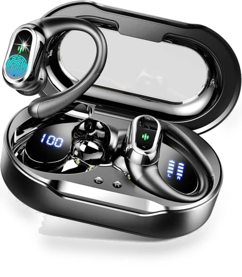 Wireless Earbuds with ENC Noise Canceling Mic — In-Ear Headphones, Rolosar