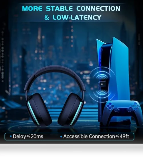 Wireless Gaming Headphones — Headsets, Gtheos