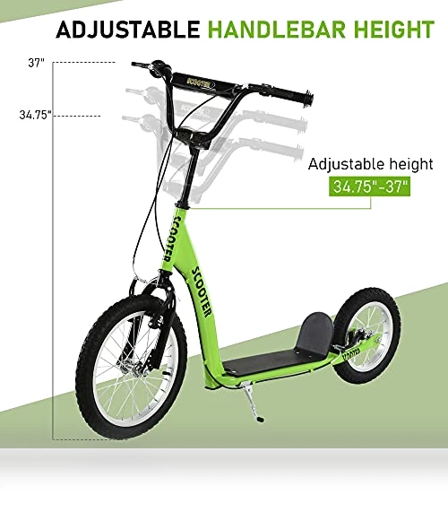 Youth Kick Scooter — Push Scooters, Aosom