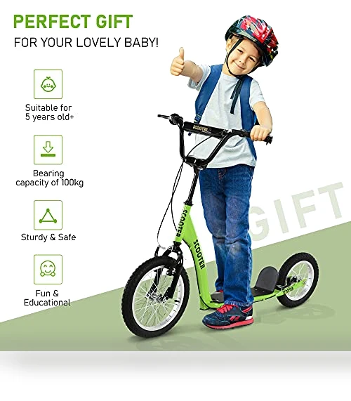 Youth Kick Scooter — Push Scooters, Aosom