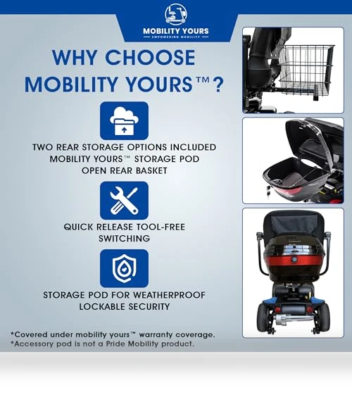 3 Wheel Power Mobility Scooter — Mobility Scooters, Pride Mobility