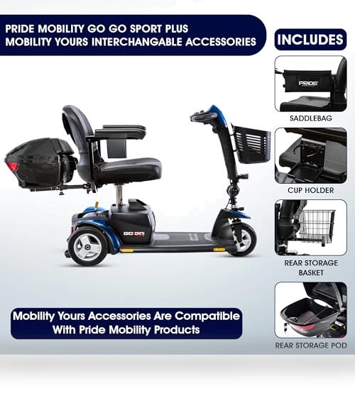 3 Wheel Power Mobility Scooter — Mobility Scooters, Pride Mobility