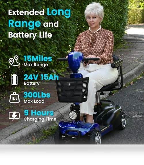 4 Wheel Mobility Scooter — Mobility Scooters, Mobicyc