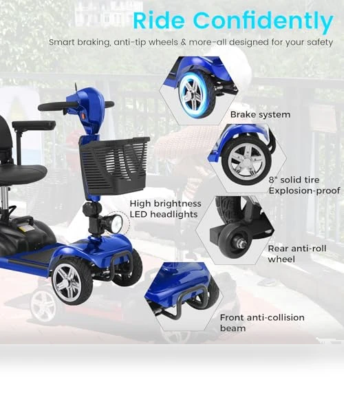 4 Wheel Mobility Scooter — Mobility Scooters, Mobicyc