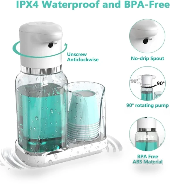 Automatic Mouthwash Dispenser — Oral Rinse, Xfvnklop04
