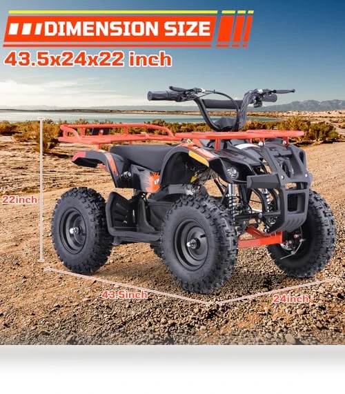 Electric 4-Wheeler for Teens — Electric Vehicles, DOUBLE GLOBAL INC