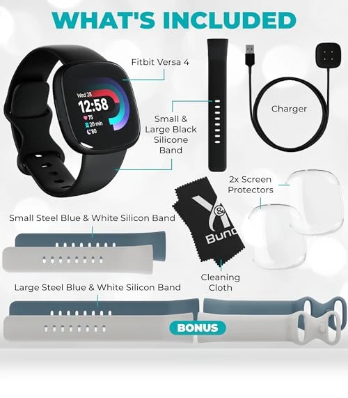 Health and Fitness Smart Watch — Wearable Accessories, Fitbit
