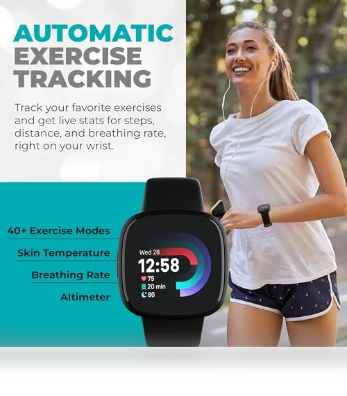 Health and Fitness Smart Watch — Wearable Accessories, Fitbit