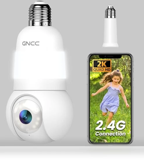 Light Bulb Security Camera — Smart Home Security, kalado
