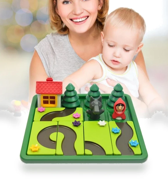 Smart Big Bad Wolf Hide&Seek Board Game — Floor Games, Ziguiyuan