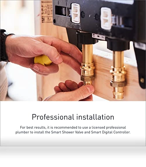 Smart Shower Digital Thermostatic Shower Valve — Shower Flow Control Valves, Moen