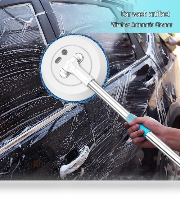 Telescopic Dual-Purpose Window Cleaning Robot — Squeegees, TrendVibeCN