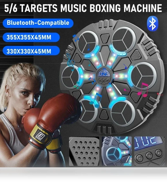 Wall-Mounted Smart Musical Boxing Trainer — Core & Ab Trainers, Jiameicheng