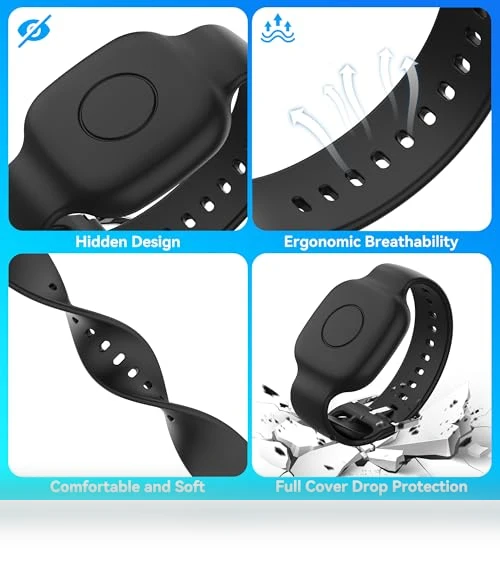 Waterproof Silicone Bracelet for Tile Mate — Location Tracking Devices, SkyArmor