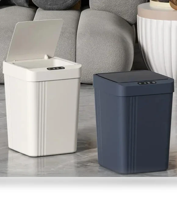 Automatic Kicking Smart Sensor Trash Can — Kitchen Cans, Darling Women Boutique C