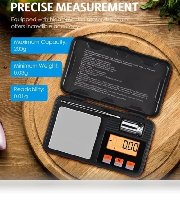 Digital Electronic Gram Scale — Precision Balances, Lingmei