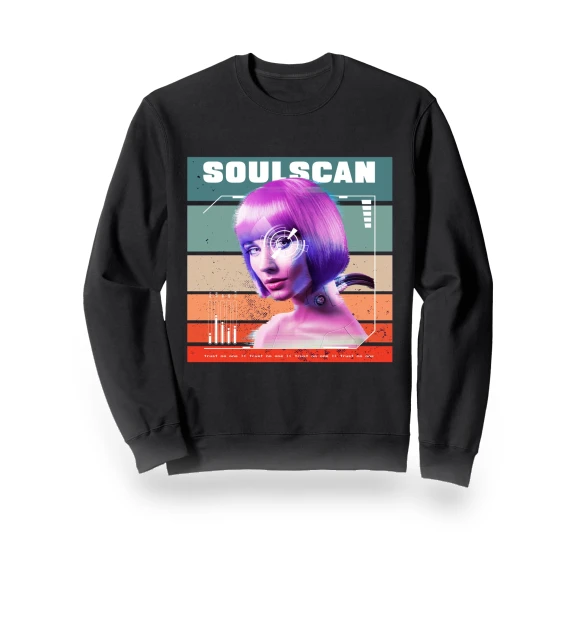 Digital Soul Scanning Observation Futuristic Purple Robot Trainer — Wearable Accessories, Japan Zen Mall